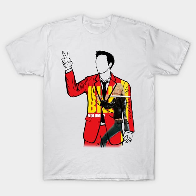 Quentin Tarantino, director of Kill Bill volume 2 T-Shirt by Youre-So-Punny